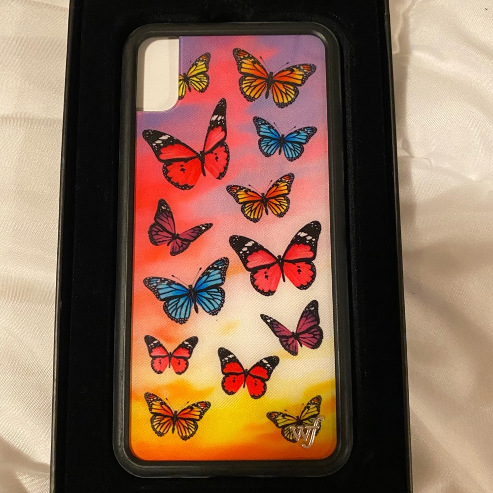 Limited edition Wildflower butterfly case for iPhone Xs Max